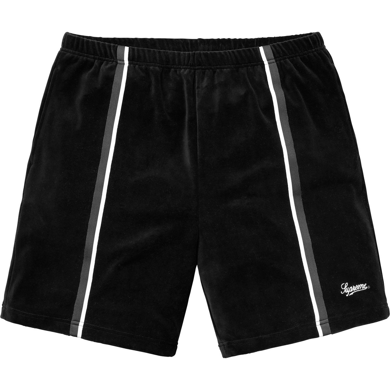 Velour Warm Up Short view 2